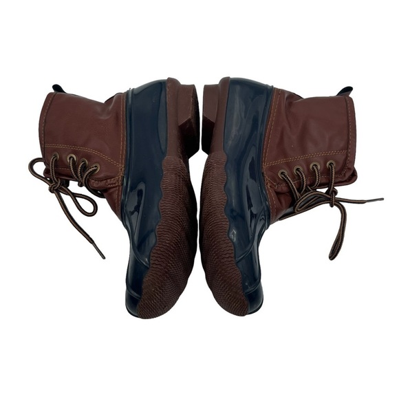 Josmo Blue Rain Snow Duck Boots Size 4 Kid's - Picture 7 of 9